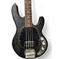 Used Sterling by Music Man Sub 4 Trans Black Electric Bass Guitar
