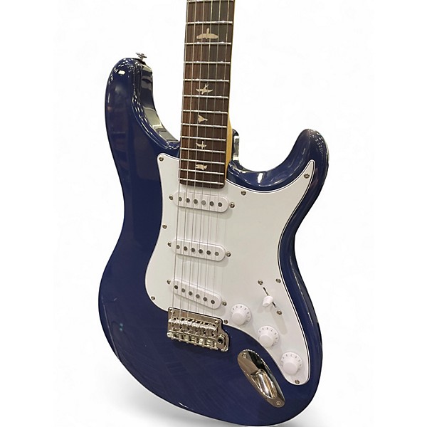 Used PRS SE Silver Sky Blue Solid Body Electric Guitar