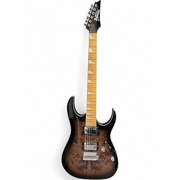 Used Ibanez GIO RG Spalted Maple Solid Body Electric Guitar