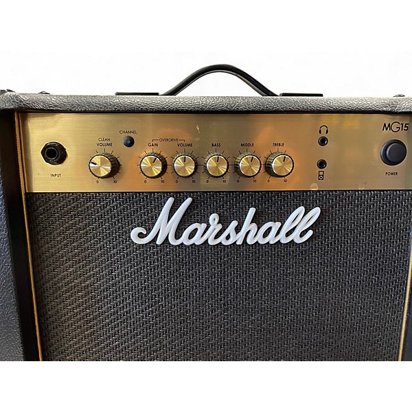 Used Marshall MG15 1X8 15W Guitar Combo Amp