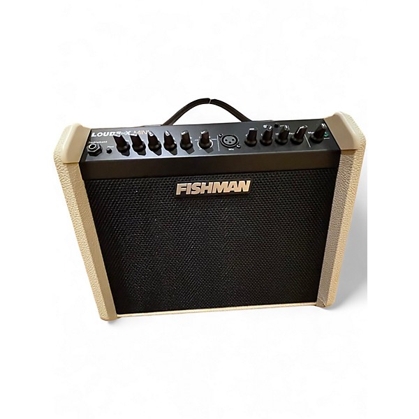 Used Fishman PROLBX500 Loudbox Mini WHITE Acoustic Guitar Combo Amp