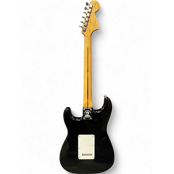 Used Fender Jimi Hendrix Stratocaster Black Solid Body Electric Guitar
