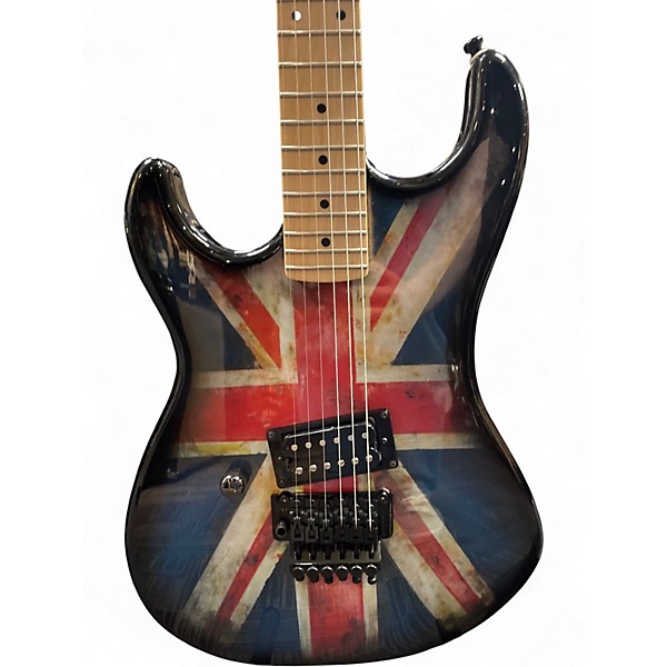 Used Kramer Nick Bowcott Signature Baretta Left Handed Black Solid Body Electric Guitar