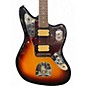Used 2016 Fender Kurt Kobain Jaguar 3 Color Sunburst Solid Body Electric Guitar