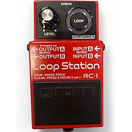 Used BOSS RC1 Loop Station Pedal
