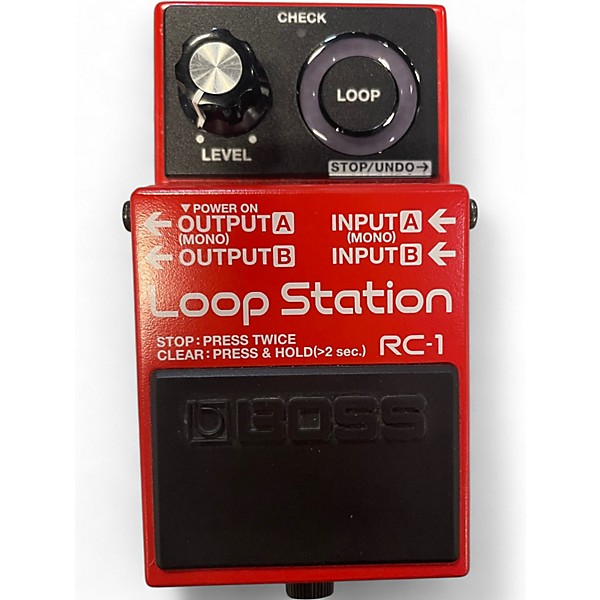 Used BOSS RC1 Loop Station Pedal