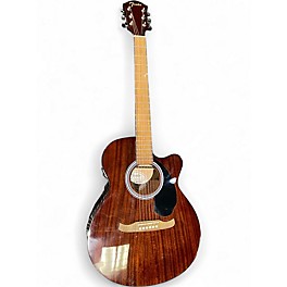 Used Fender FA-135CE Vintage Natural Acoustic Guitar