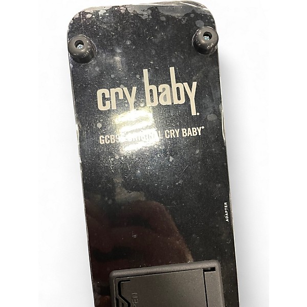 Used Dunlop GCB95F Crybaby Classic Wah With Fasel Inductor Effect Pedal