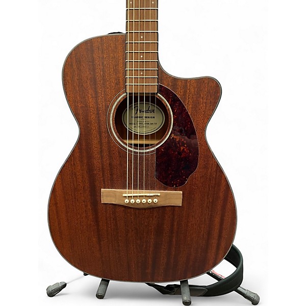 Used Fender CC-60SCE Mahogany Acoustic Electric Guitar