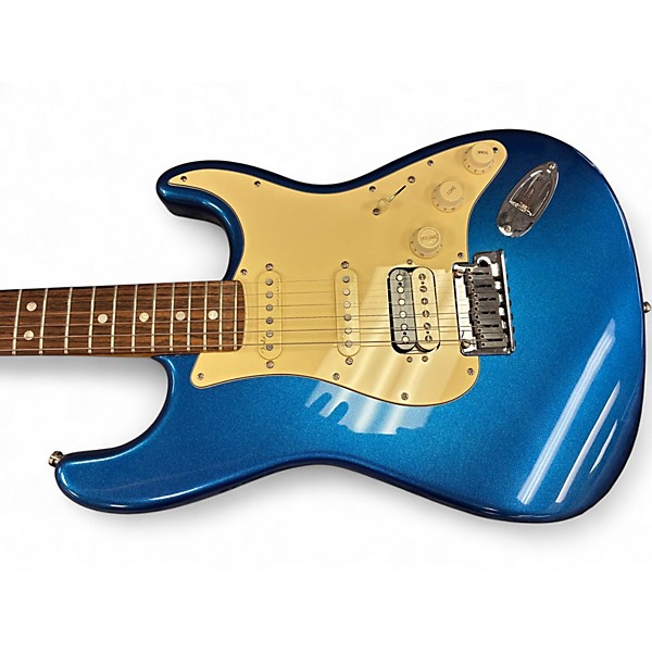 Used Fender American Ultra Stratocaster HSS Blue Solid Body Electric Guitar