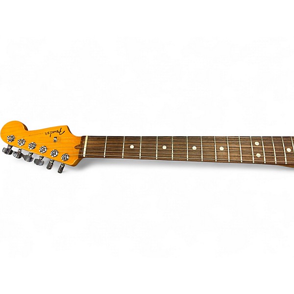 Used Fender American Ultra Stratocaster HSS Blue Solid Body Electric Guitar
