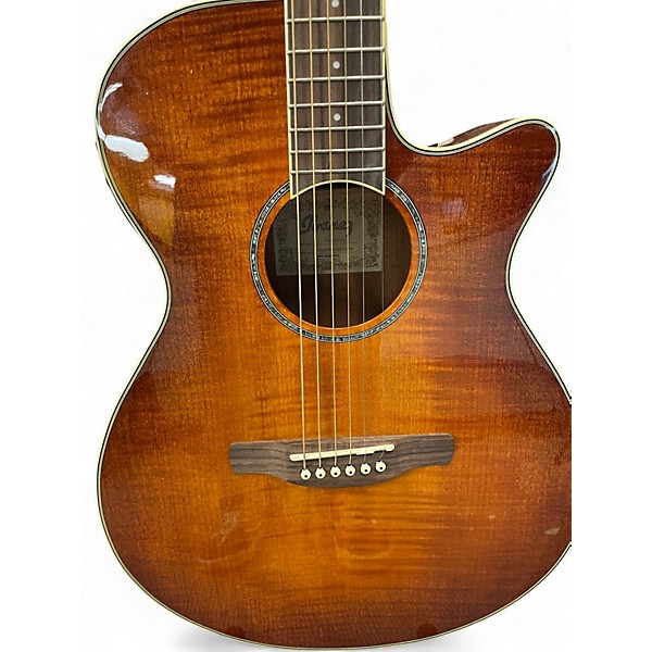 Used Ibanez AEG20II Vintage Natural Acoustic Electric Guitar