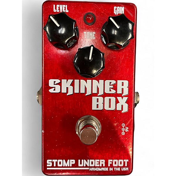 Used Stomp Under Foot Skinner Box Effect Pedal