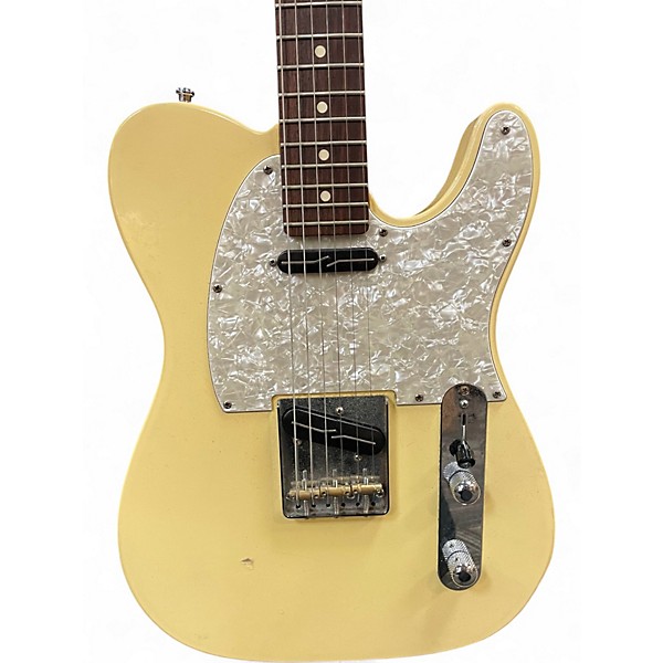 Used Fender Partscaster Olympic White Solid Body Electric Guitar