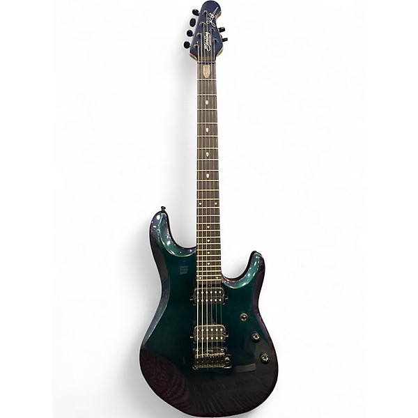 Used Sterling by Music Man JP60 Emerald Green Solid Body Electric Guitar