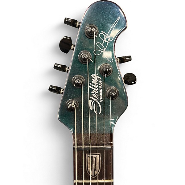 Used Sterling by Music Man JP60 Emerald Green Solid Body Electric Guitar