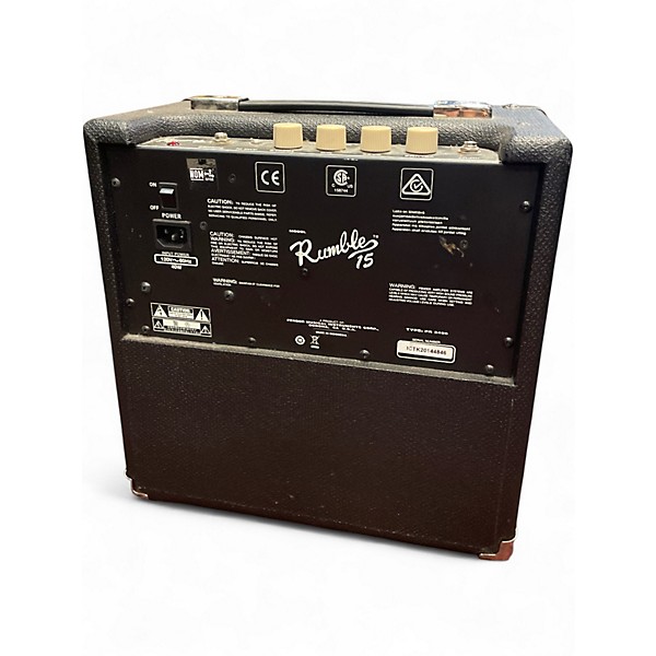 Used Fender Rumble 15 15W 1X8 Bass Combo Amp
