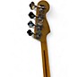 Used Fender Standard Jazz Bass Left Handed Black Electric Bass Guitar