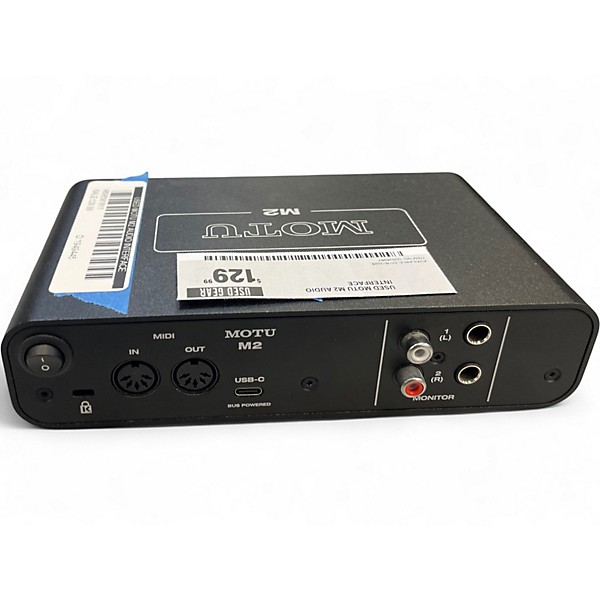 Used MOTU M2 Audio Interface