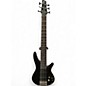 Used Ibanez SR706 6 String Trans Black Electric Bass Guitar thumbnail