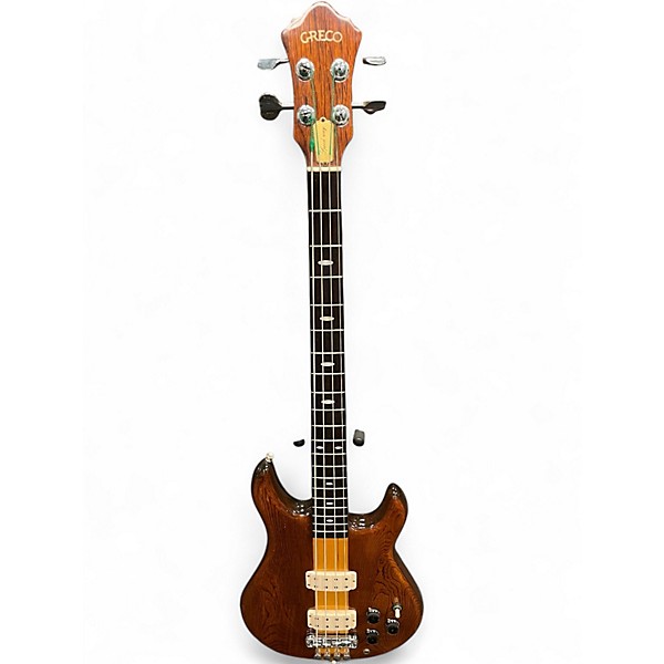 Used 1978 Greco SPEED WAY GOB 700 Walnut Electric Bass Guitar