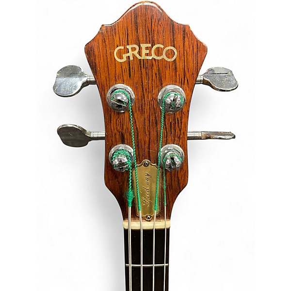 Used 1978 Greco SPEED WAY GOB 700 Walnut Electric Bass Guitar