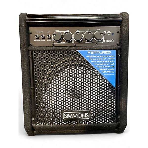 Used Simmons DA50 50W Drum Amplifier