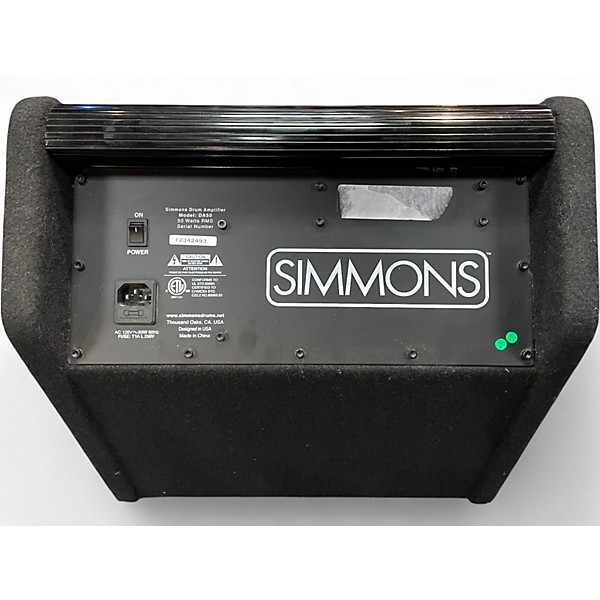 Used Simmons DA50 50W Drum Amplifier