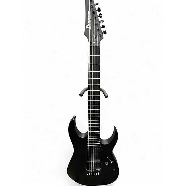 Used Ibanez RGIXL7 Satin Black Solid Body Electric Guitar