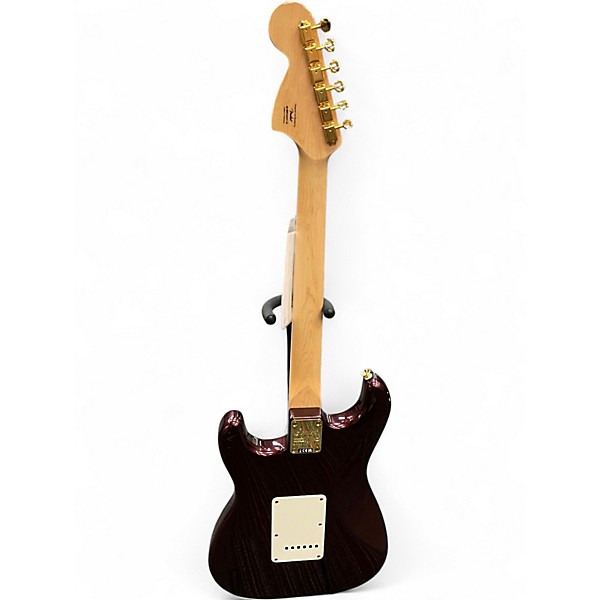 Used Squier 40th Anniversary Stratocaster Purple Solid Body Electric Guitar