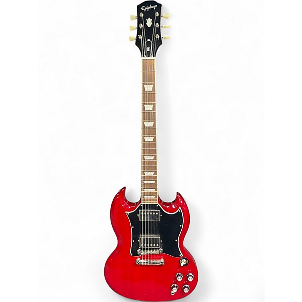 Used Epiphone SG Standard Cherry Solid Body Electric Guitar
