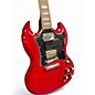 Used Epiphone SG Standard Cherry Solid Body Electric Guitar