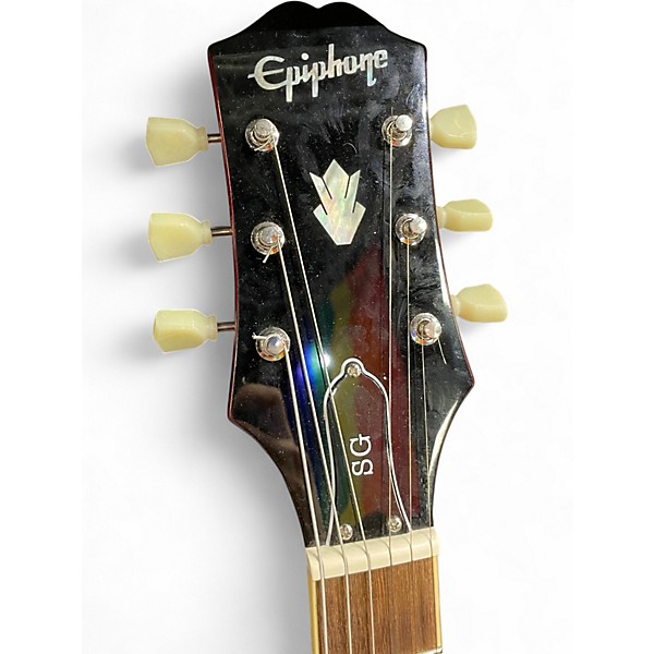 Used Epiphone SG Standard Cherry Solid Body Electric Guitar