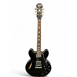 Used Epiphone DOT ES335 PRO Black Hollow Body Electric Guitar