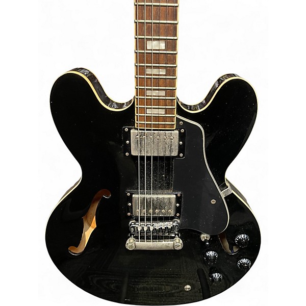 Used Epiphone DOT ES335 PRO Black Hollow Body Electric Guitar