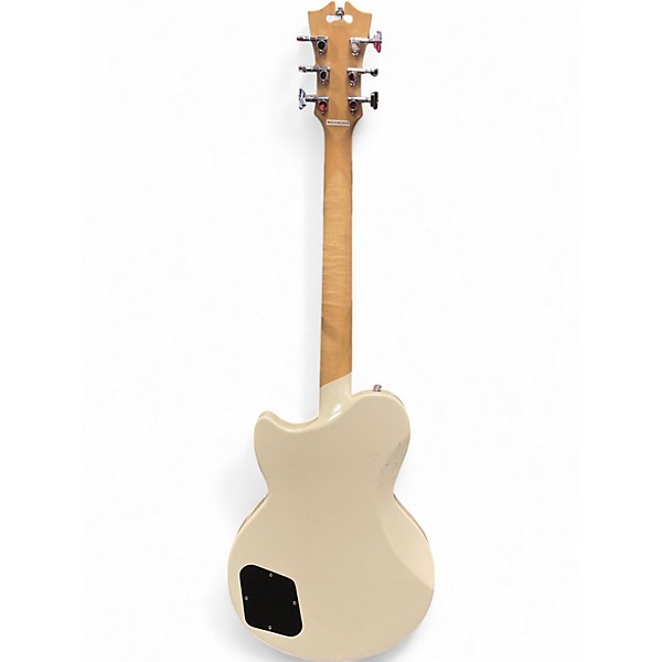 Used D'Angelico PREMIRE ATLANTIC White Solid Body Electric Guitar