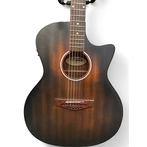 Used D'Angelico PREMIRE TD Mahogany Acoustic Electric Guitar