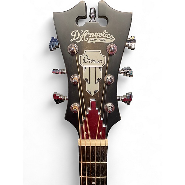 Used D'Angelico PREMIRE TD Mahogany Acoustic Electric Guitar