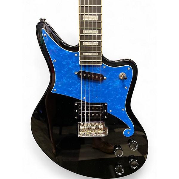 Used Danelectro PREMIRE BEDFORD Black Solid Body Electric Guitar