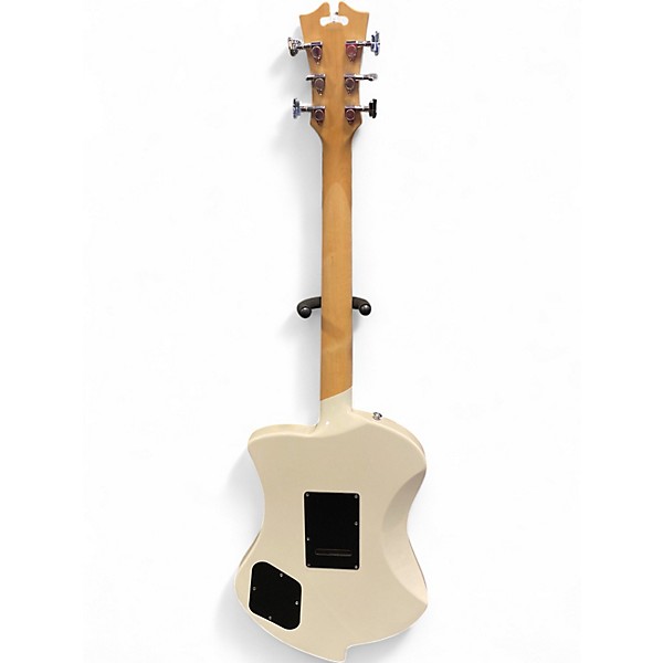 Used D'Angelico PREMIRE LUDLOW White Solid Body Electric Guitar