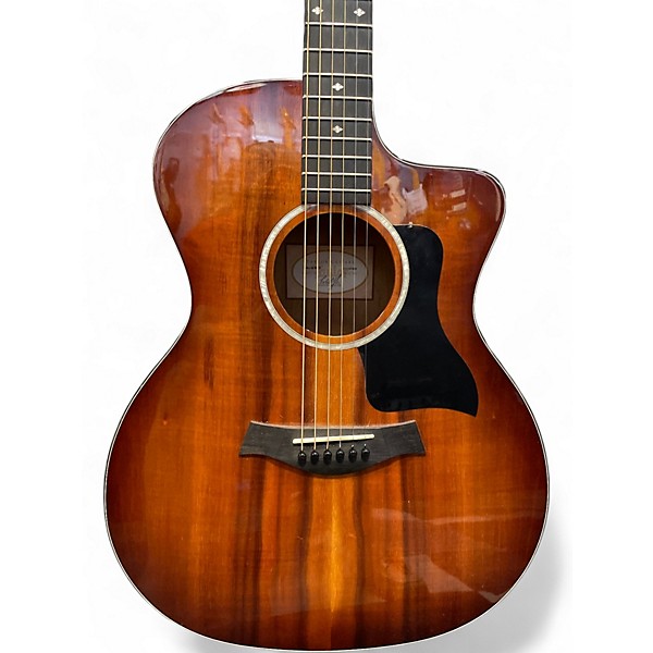 Used Taylor 224CEKDLX Natural Acoustic Electric Guitar