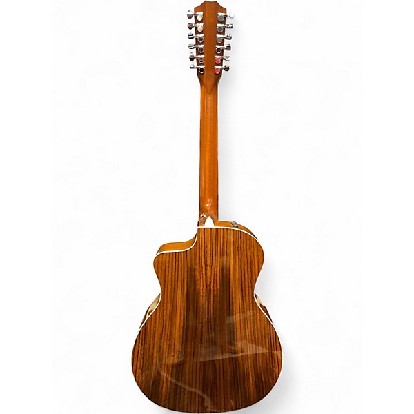 Used Taylor 254CEDLX Natural 12 String Acoustic Electric Guitar