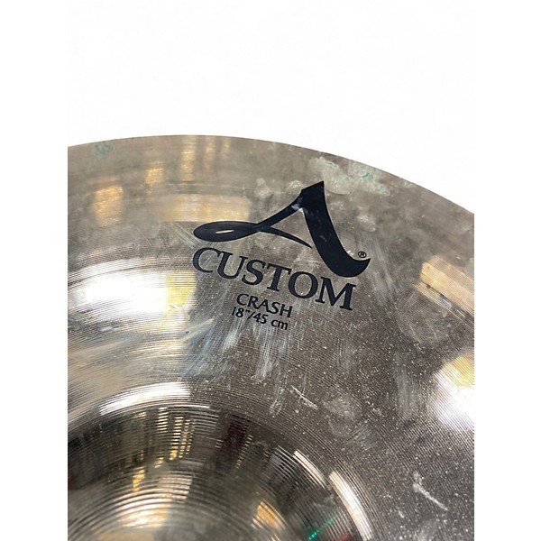 Used Zildjian 18in A Custom Crash Cymbal
