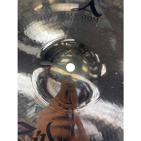 Used Zildjian 16in A Custom Crash Cymbal