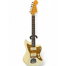 Used Squier J Mascis Jazzmaster Cream Solid Body Electric Guitar
