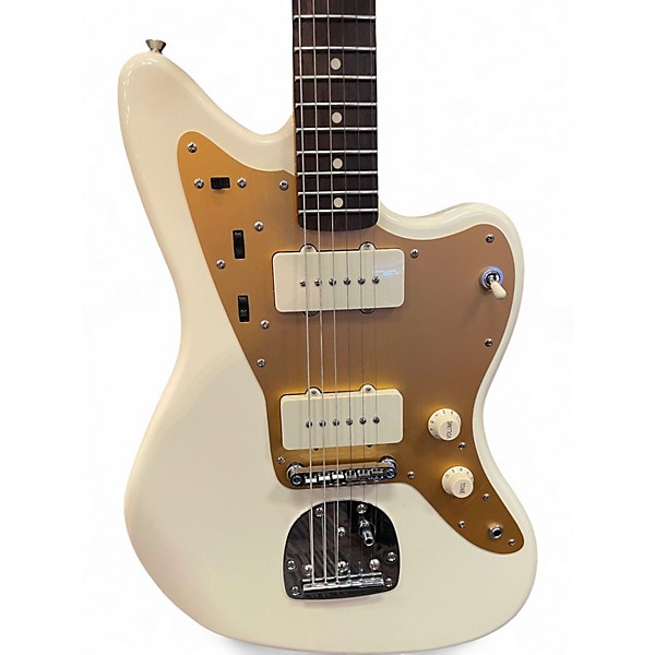 Used Squier J Mascis Jazzmaster Cream Solid Body Electric Guitar