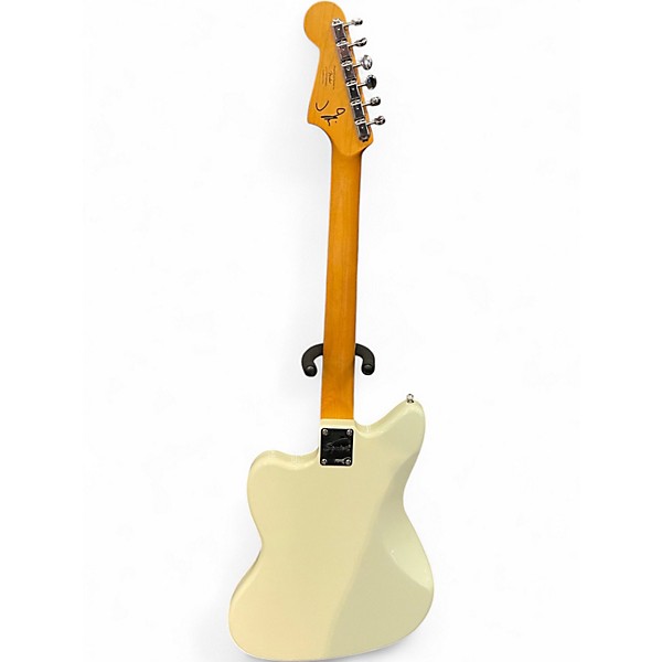 Used Squier J Mascis Jazzmaster Cream Solid Body Electric Guitar