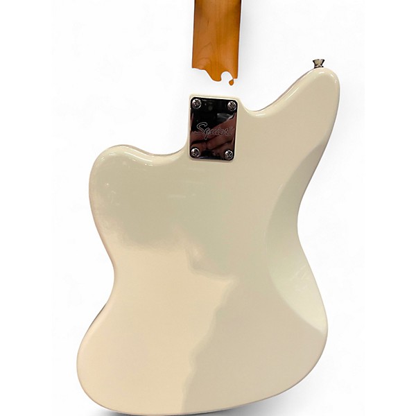 Used Squier J Mascis Jazzmaster Cream Solid Body Electric Guitar