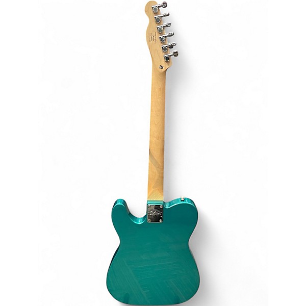 Used Squier Affinity Telecaster Green Solid Body Electric Guitar