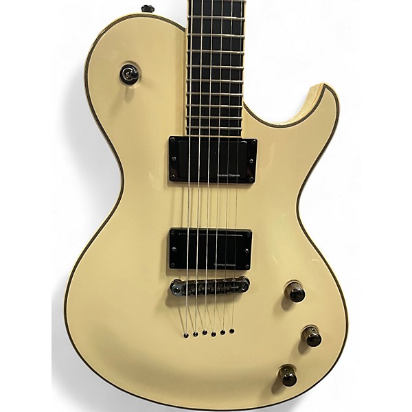 Used 2012 Schecter Guitar Research Blackjack ATX Solo 6 Olympic White Solid Body Electric Guitar